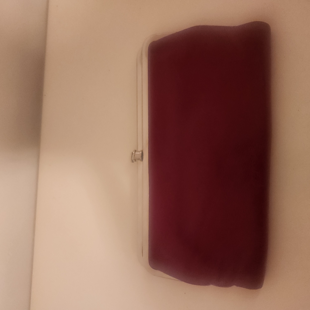 Chic Red Clutch